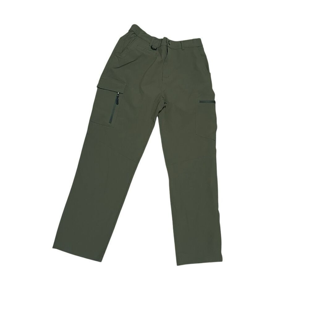 Gradual olive green M outdoor hiking pants nylon